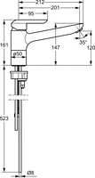 HANSAVANTIS, Kitchen faucet with dishwasher valve, 52621103