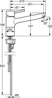 HANSAVANTIS Style, Robinetterie évier plus valve lave-vaisselle, 52621107