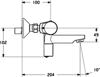 HANSAPUBLIC, Washbasin faucet, 52722200