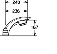 HANSA, Fertigmontageset für Wanne/Brause, 5318203090