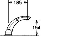 HANSA, Cover part for bath and shower faucet, 53212030