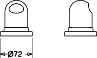 HANSA, Fertigmontageset für Umsteller, 53399105