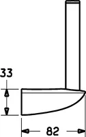 HANSAMOTION, Ersatzrollenhalter, 53770900