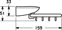 HANSAMOTION, Seifenschale, 53830900