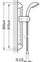 HANSA, Shower set, 55650140