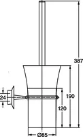 HANSAMURANO, Toilet brush, 56250900