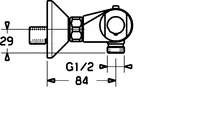 HANSAMICRA, Shower faucet, 58150101