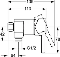 HANSAVANTIS Style, Shower faucet, 524501770056