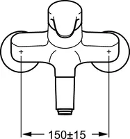 HANSAMIX, Miscelatore lavabo, 01968173