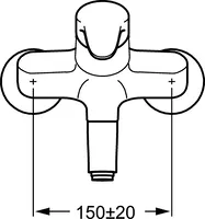 HANSACLINICA, Waschtischbatterie, 01969273