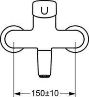 HANSAMEDIPRO, Waschtischbatterie, 02552103