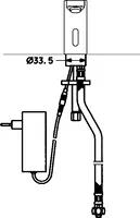 HANSACLINICA, Miscelatore lavabo, 05612200