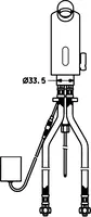 HANSAMEDIPRO, Waschtischbatterie, 6 V, 05632210