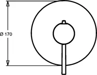 HANSADESIGNO, Fertigset für Brause-Batterie, 41139542