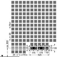 HANSALOFT, Sprchová batéria so sprchovým setom, 44874120