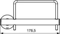 HANSADESIGNO, porte-papier WC, 51240970