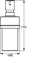 HANSADESIGNO, Dispenser sapone liquido, 51300970