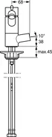 HANSAVANTIS Style, Küchenarmatur mit Spülmaschinenventil, 52592207