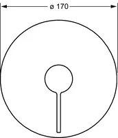 HANSALOFT, Fertigset für Brause-Batterie, 57739003