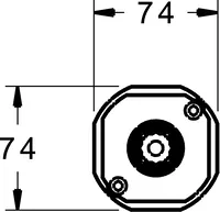 HANSABLUEBOX, Flush connector, 59914185