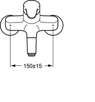 HANSAMIX, Rubinetto per lavabo e cucina, 01692173