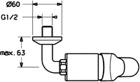 HANSAMIX, Wannenfüll- und Brausebatterie, 01772573