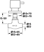 HANSA, Sedlo, G1/2, 02300100