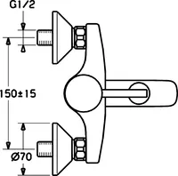 HANSAVANTIS Style, Miscelatore lavabo, 52442107