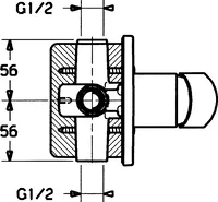 HANSAVANTIS, Cover part for bath and shower faucet, 52607103