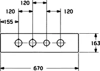 HANSA, Cover flange, 53230000