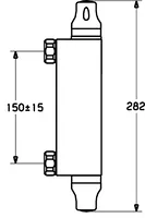 HANSAMICRA, Shower faucet, 58150001