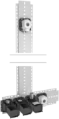 HANSAMATRIX, Corpo per miscelatore incasso vasca-doccia, 230/12 V, 44860090