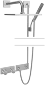 HANSALIVING, Piastra per miscelatore doccia, 44870071