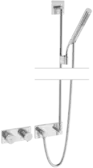 HANSALIVING, Douche kraan met douche set, 230/12 V, 44870180