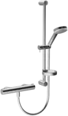 Shower faucet with shower set