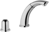 Cover part for bath and shower faucet