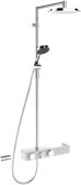 Rain shower faucet, 3 V