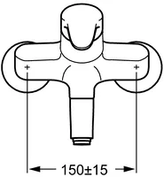 HANSAMIX, Rubinetto per lavabo e cucina, 01948173