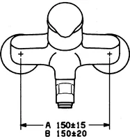 HANSAMIX, Miscelatore lavabo, 01968102