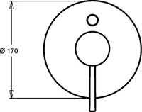 HANSADESIGNO, Fertigset für Brause-Batterie, 41109541