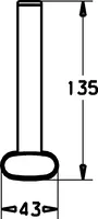 HANSARONDA, Ersatzrollenhalter, 43260900