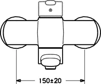 HANSARONDA Style, Umývadlová batéria, 43962200