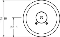 HANSAMURANO, Cover part for shower faucet, 46609041