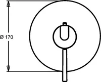 HANSARONDA Style, Fertigset für Brause-Batterie, 48639501