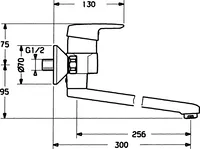 HANSACLINICA, Miscelatore lavabo, 01546103