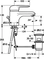 HANSARONDA, Washbasin faucet, 03092162