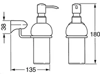 HANSARONDA, Dispenser sapone liquido, 03350900