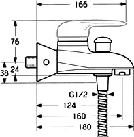 HANSARONDA, Bath and shower faucet, 03742130