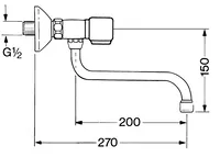 HANSANOVA, Kitchen faucet, 03822106