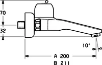 HANSARONDA, Waschtischbatterie, 03958100